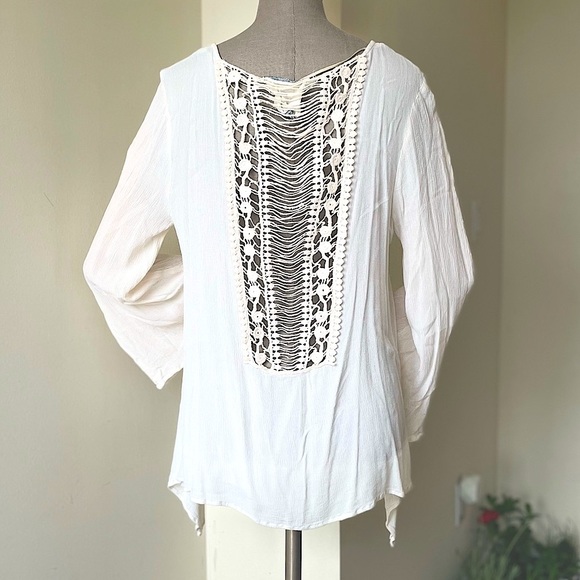 Boho Long Sleeve Shirt - California Moon Rise - Picture 1 of 12